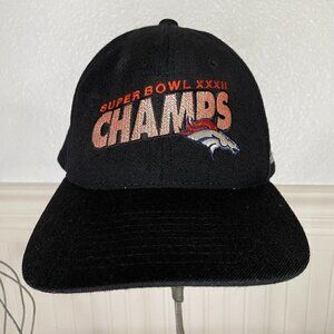 Vintage Denver Broncos Super Bowl XXXII Champs New Era Snapback Hat